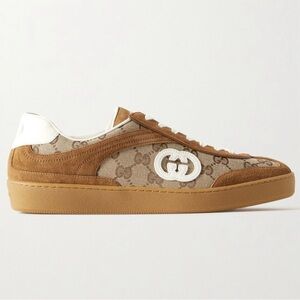 GUCCI G75 GG logo low top sneakers